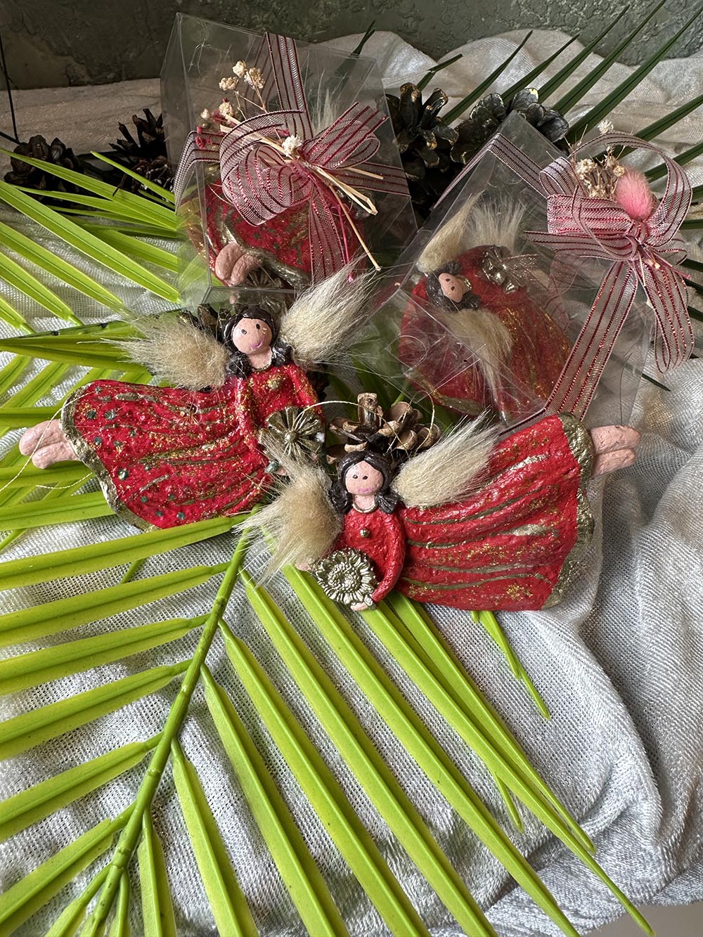 Yılbaşı Çam Ağacı Süsü 2 li Melek