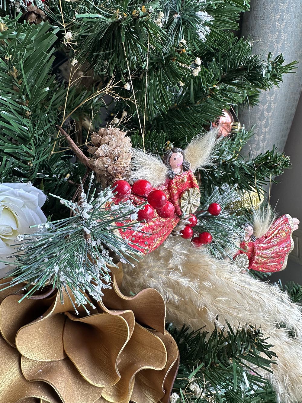 Yılbaşı Çam Ağacı Süsü 2 li Melek